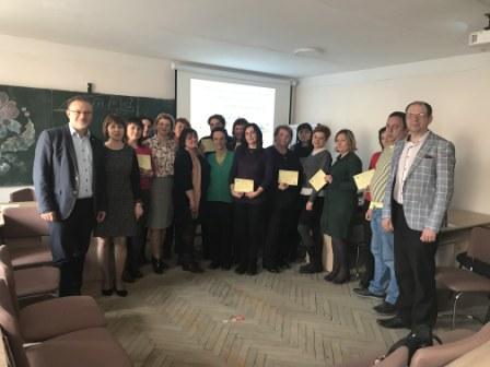 Проведено тренінг на тему «Шляхи реалізації спільного проекту «Вчимося жити разом» в основній та старшій школі»