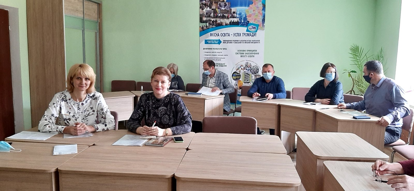 Практичне заняття з підготовки персоналу пунктів пробного зовнішнього незалежного оцінювання з працівниками Тернопільського ОКІППО, залученими до проведення пробного ЗНО