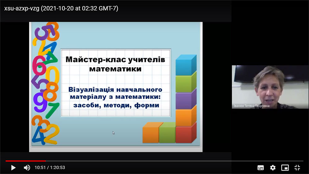 Орієнтири для візуалізації навчального матеріалу з математики