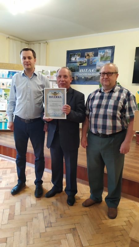 Урочиста імпреза з нагоди 75-річчя Черняка Володимира Максимовича