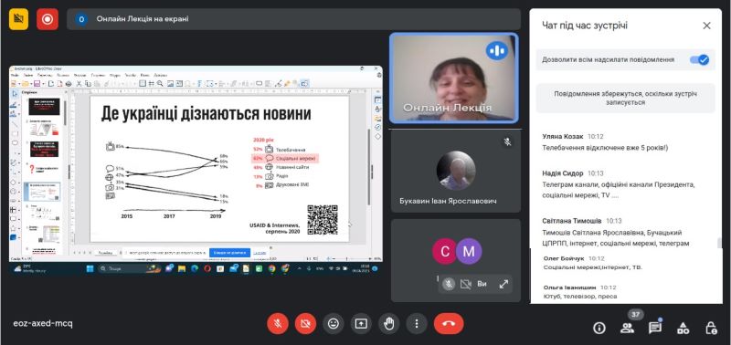 Онлайн-практикум «Освітні практики із запобігання інфодемії, або як не ізолюватися від правди»