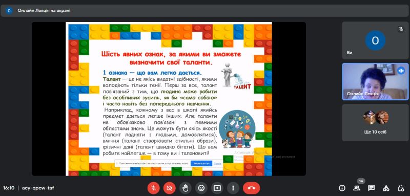Засідання обласної творчої групи вчителів початкових класів