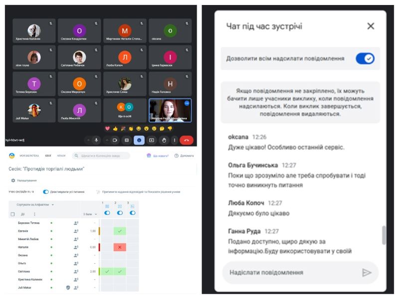 Онлайн тренінг для працівників психологічної служби області на тему «Кейс цифрових ресурсів для інтерактивної роботи працівників психологічної служби»