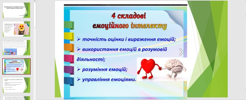 Практикум  «Емоційне благополуччя молодших школярів в освітньому процесі як чинник збереження їхнього здоров'я»