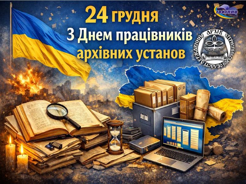 Документальне збереження історичної пам’яті нації (до Дня працівників архівних установ України)