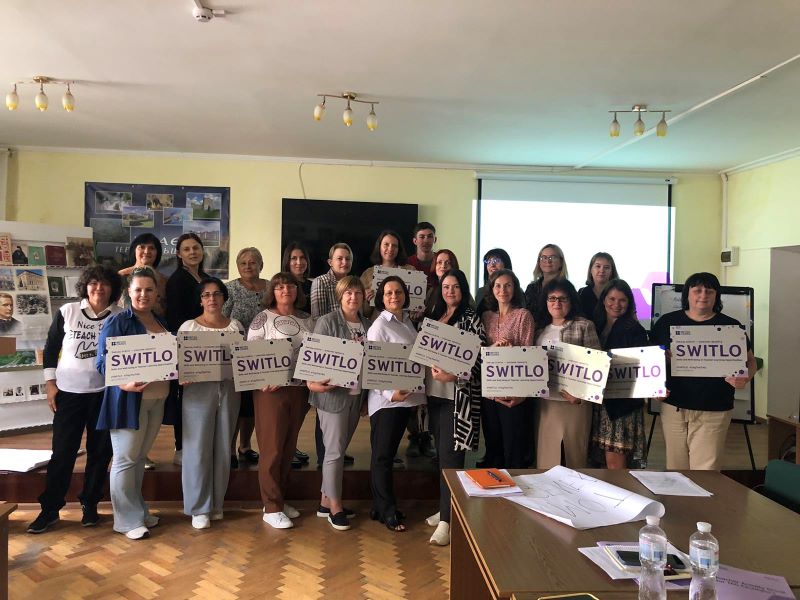 Зустріч лідерів професійних спільнот учителів англійської мови Тернопільщини в рамках проєкту «Switlo»