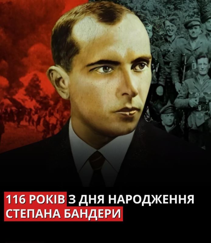 Степан Бандера ‒ символ українського націоналізму, борець за волю України