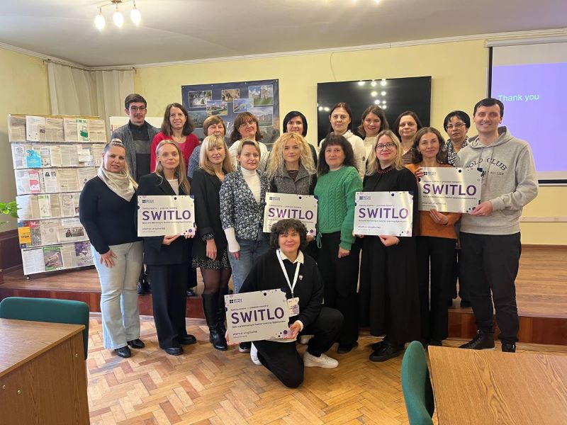 Зустріч лідерів професійних спільнот учителів англійської мови Тернопільщини в рамках проєкту «Switlo»