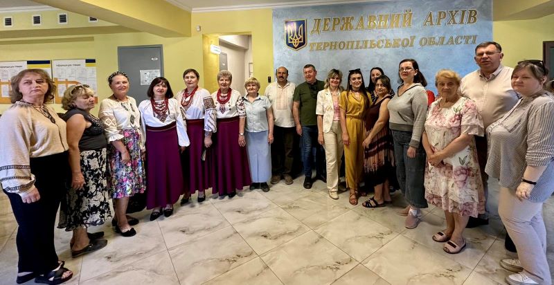 Відкриття документальної виставки «Нації незгасний смолоскип: 150 років Тернопільської «Просвіти»»