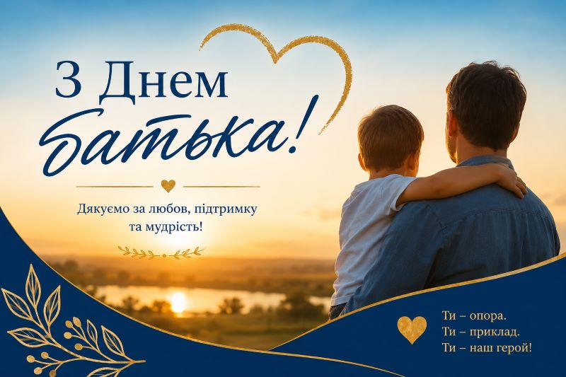 День батька – свято любові, підтримки та відповідальності