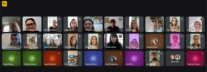 Вебінар для вчителів музичного мистецтва, які працюють в інклюзивних класах ЗЗСО «Використання творчих музичних методів для психомоторного розвитку осіб з ООП у ЗЗСО»